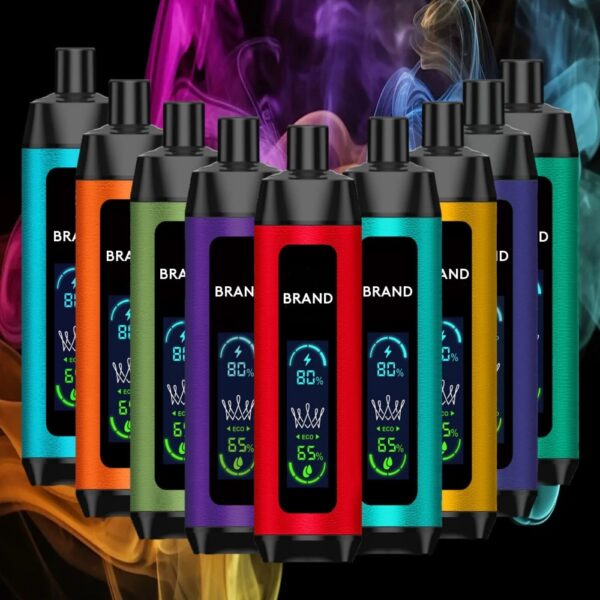 Dispositivo de vaper desechable Pod DL/DTL 15000 Puffs E-Shisha/Hookah caladas con pantalla completa, flujo de aire ajustable y recargable AL FAKHAR Crown Bar